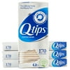 Q-tips Cotton Swabs Flexible 170 ct 4 Pack