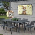 thumbnail image 6 of Outdoor TV Cover 52x30x4.5in, Rustic Cat Yellow Lemon Weatherproof TV Screen Protector with Zipper, Farmhouse Animal Fruit Plant Outside Television Cover Fits Up to 52-55", 6 of 9