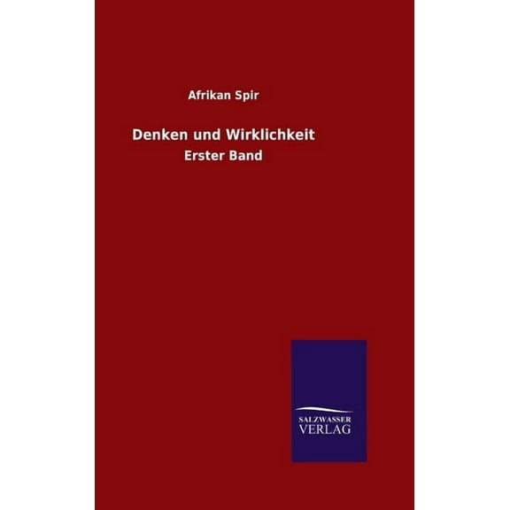 Denken und Wirklichkeit (Hardcover)