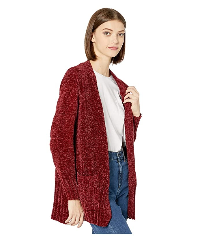 seven7 chenille cardigan sweater