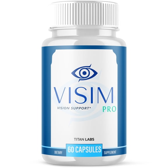 Visim Pro Advanced Formula Eye Health Supplement Pills for Vision Care VisimPro 60 Capsules