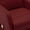 Wine red, variant on vidaXL Massage Chair Massaging Recliner Push Chair for Elderly Faux Leather