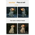 thumbnail image 4 of Taylonsss Clearance Garden Solar Light Outdoor Resin Dog Statue Light Garden, 4 of 9
