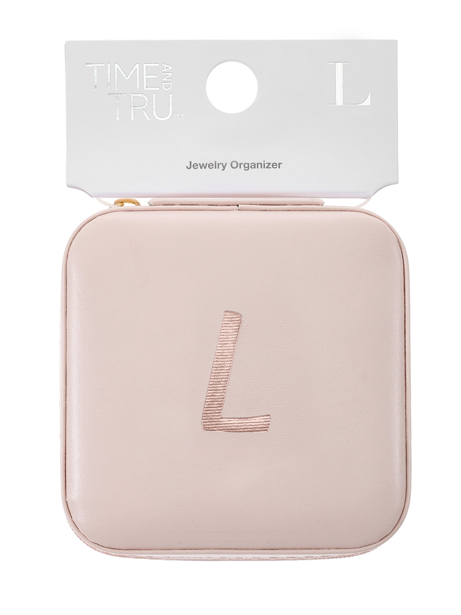 Time and Tru Jewelry Organizer, Initial L