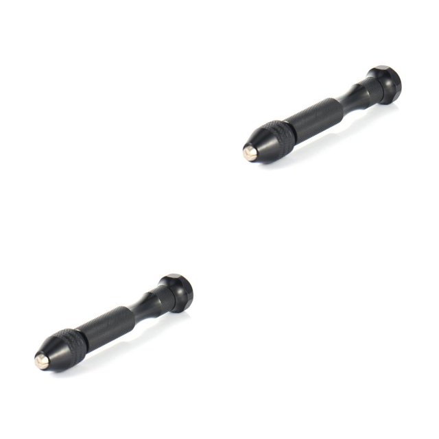 Scienceny Brocas giratorias manuales aleación de acero portátil 0,3-3,4mm joyería de plástico de resina portátil herramientas rotativas de uno 2piezas Scienceny CBP506127