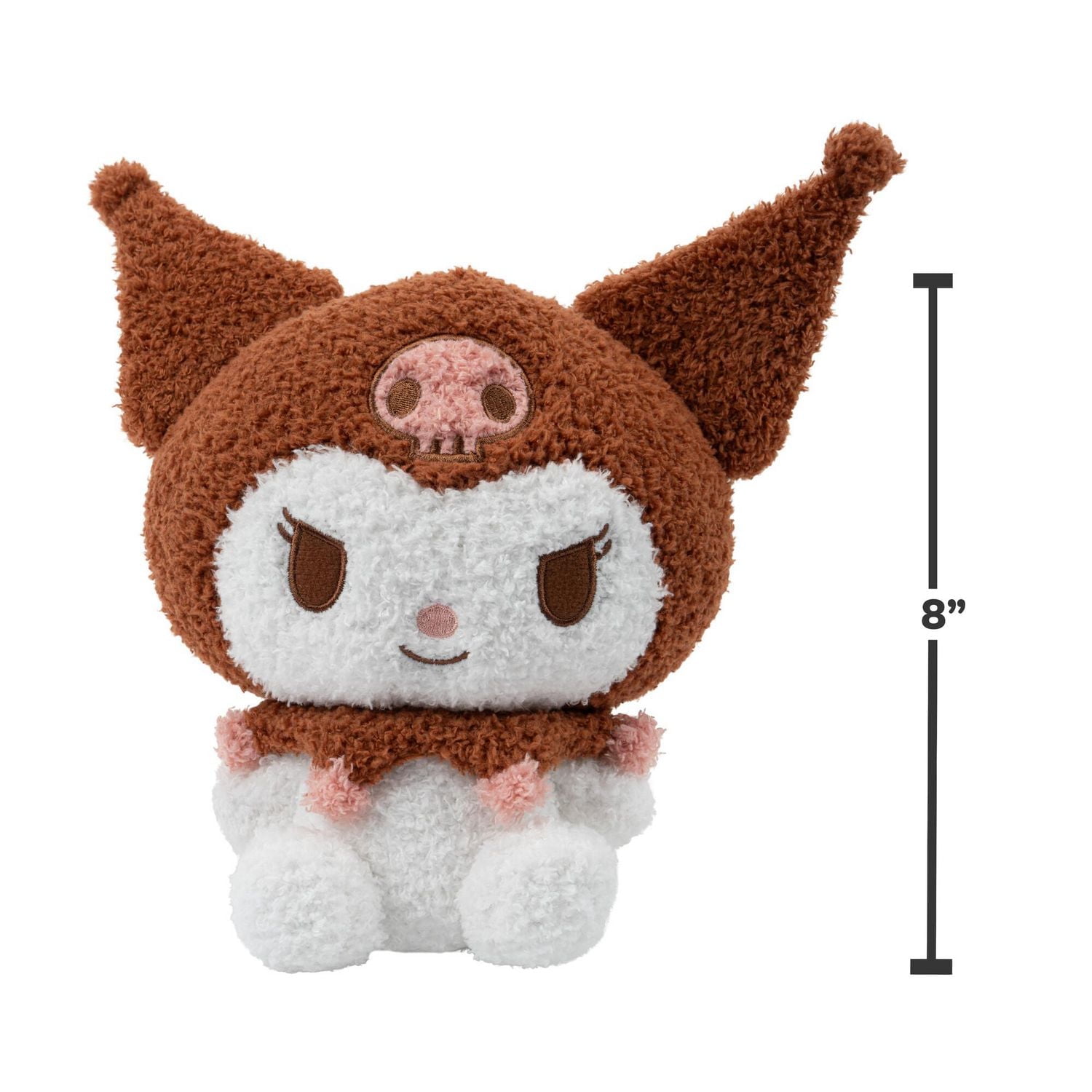 Hello Kitty & Friends 8" Plush (Soft Velveteen) - Kuromi