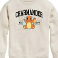 thumbnail image 3 of Pokémon - Charmander Collegiate - Youth Crew Fleece Sweatshirt, 3 of 5