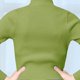 thumbnail image 5 of Suéter de cuello en V de color liso para niños, camisa de capa base de punto, suéter de manga larga, capa base para niños, parte superior de poliéster para niños, 5 of 7