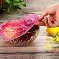 thumbnail image 3 of 300pcs Elastic Food Storage Covers Dust-Proof Protectors PE Stretch Plastic Bowl Covers for Family Outdoor Picnic, 3 of 6