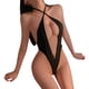 thumbnail image 1 of Gibobby Conjuntos de bragas de encaje Conjunto de Lencería de Malla, Elegante Conjunto de Lencería con Bordado de Bloques de Color Ajustable para Mujer para Luna(Negro, Talla única), 1 of 5