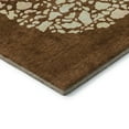 thumbnail image 4 of Addison Rugs Mayfield Washable Transitional Circles Paprika Rectangle Rug, 1'8" x 2'6", 4 of 5