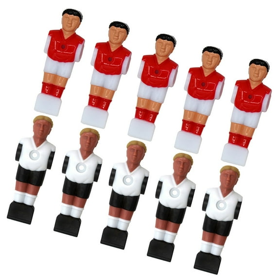 10 Pcs Football Foosball Balls Replacement Player Accessories
