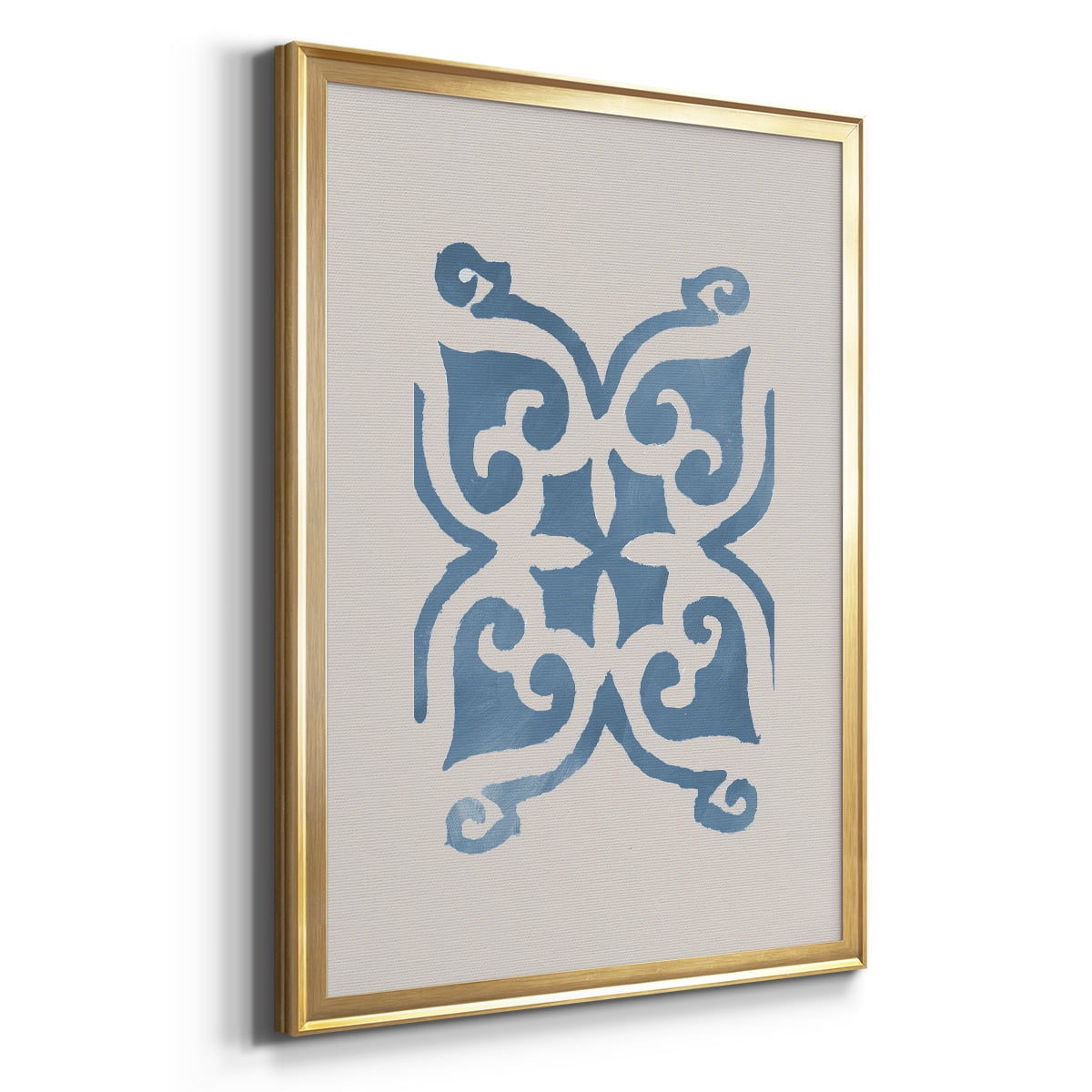 Monochrome Terra Mesa Tile II Premium Framed Print - Ready to Hang