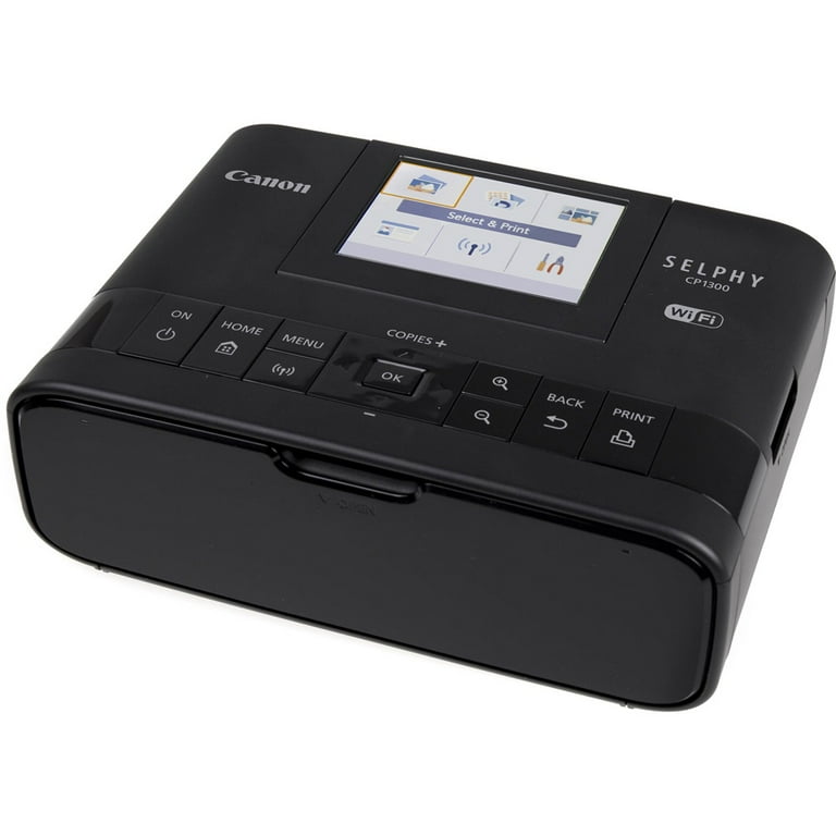 Canon SELPHY CP1300 Portable Compact Photo Printer Black for Phone