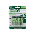 thumbnail image 1 of UltraLast Green ULGED4AA - Batterie 4 x type AA - NiMH - (rechargeable) - 2100 mAh, 1 of 3