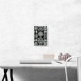 thumbnail image 2 of ARTCANVAS Diatomea Black White Canvas Art Print by Ernst Haeckel - Size: 12" x 8" (0.75" Deep), 2 of 9