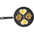 thumbnail image 1 of AVEKI Egg Frying Pan, 4 Cups Nonstick Frying Pan Iron Breakfast Cooker Pan with Handle for Breakfast, Pancake Steak, Suitable For Gas Stove Induction CookwareA0507, 1 of 8