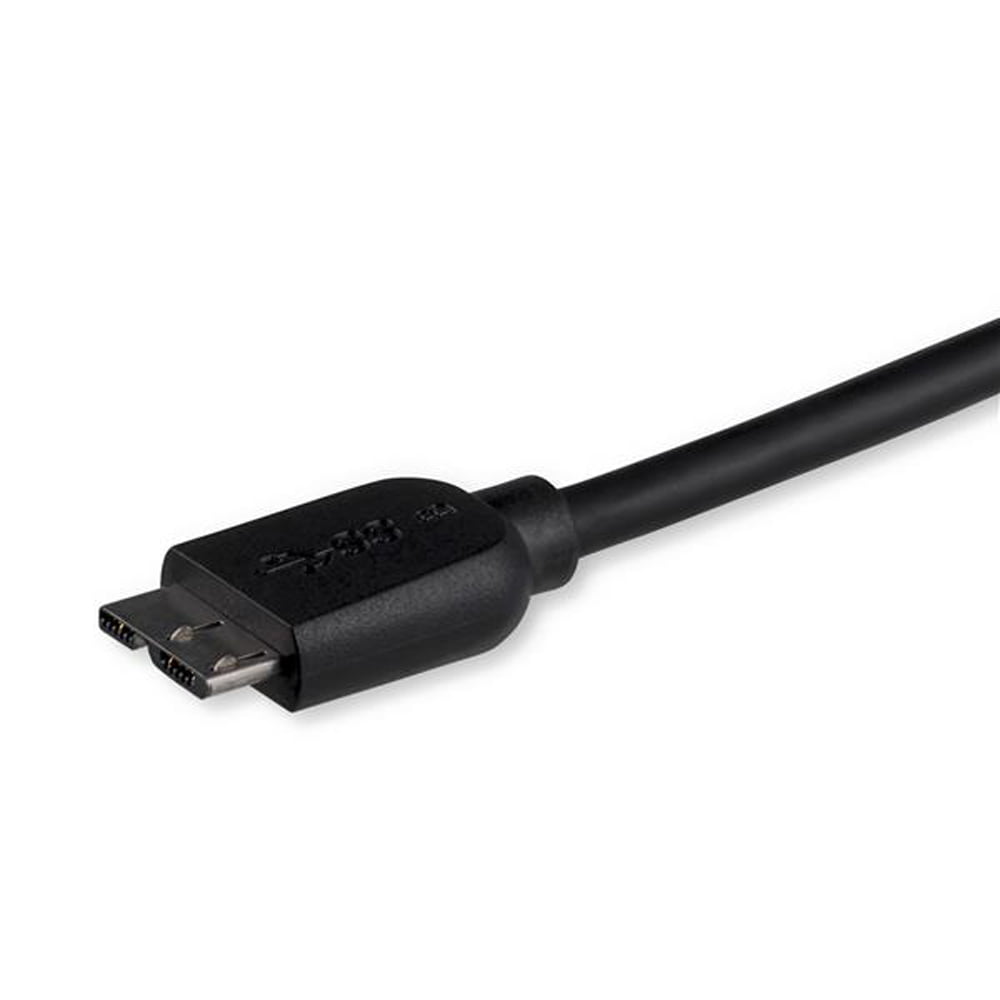 rem Ben depressief vermomming StarTech.com Slim Micro USB 3.0 Cable - M/M - 3m (10ft) - Walmart.com