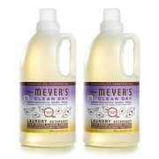 Mrs. Meyer's Clean Day Laundry Detergent, Compassion Flower Scent, 64 Ounce Bottle (Pack of 2)