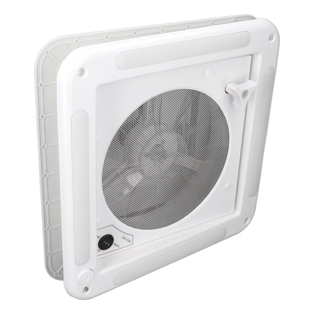 Ventilador de ventilación de techo Bling Bling para RV 12V 3,6 W con luz