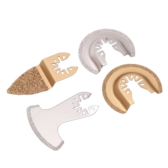 4 Pcs Oscillating Sanding Pads Oscillating Tool Cutters For Grout Ceramics Masonry