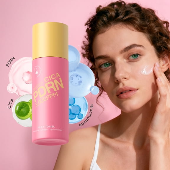 Yatlte Rice Toner, Milky Toner for Glowing Skin, Korean Rice, Glow Essence with Niacinamide, Hydrating for Dry, Dull, Combination Skin, Vegan, Fragrance Free, Glass Skin