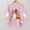 Pink, variant on BRGZLK Womens Halloween Sweatshirts Cute Ghost Pumpkin Print Crewneck Long Sleeve Pullover Tops Oversized Fleece Lined Sweaters Top Funny Y2k Fall Clothes Gray XL