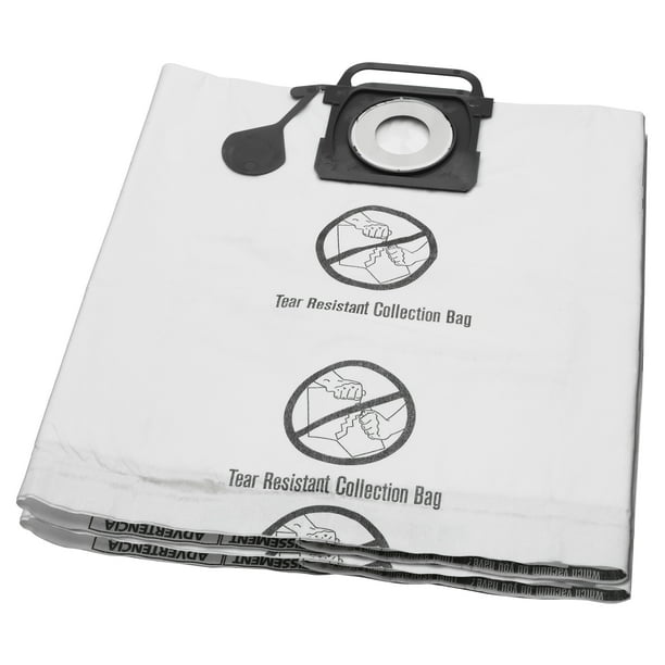 ShopVac 510 Gallon Tear Resistant Dry Collection Bags, 4Pack, 90213