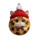 thumbnail image 1 of Adorno colgante de acrílico para gato de invierno, árbol de Navidad, gorro de punto, gatito, perro, conejo, erizo, adorno colgante de animal, 1 of 8