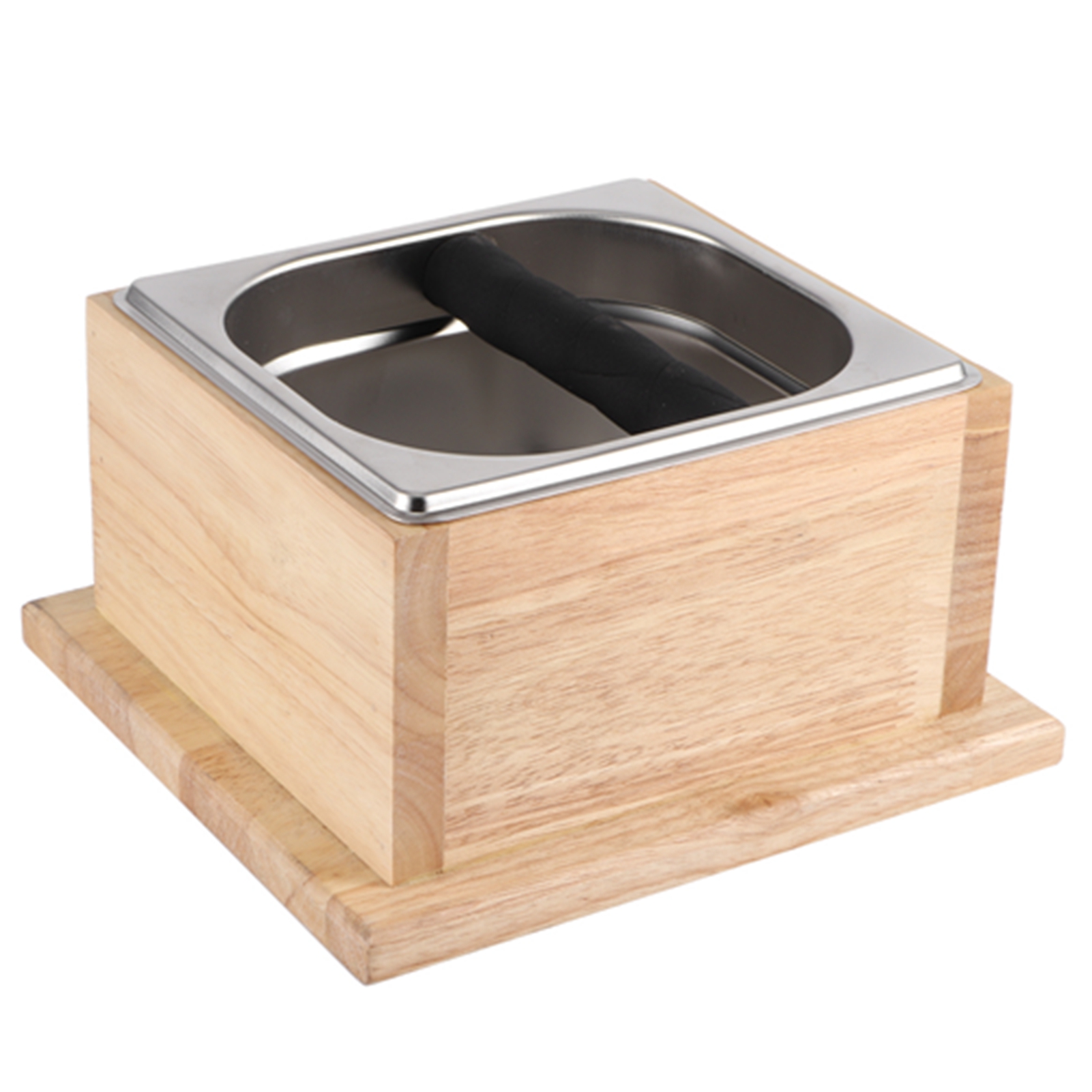 Barra Caja De Café Para Golpear Posos | Diseño Compensado Silencioso | Material ABS, Fácil Limpieza