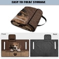 thumbnail image 6 of Whosucclay Beagle Dog Print Club Car Seat Covers, 4 Convenient Pockets Golf Cart Towel Blanket Non-Slip Foldable Golf Cart Seat Covers for EZGO 2 Person Carts, 6 of 9