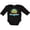 AB-Black, variant on Inktastic Summer Enjoy the Sunshine Pensacola Beach Florida in Blue Boys or Girls Long Sleeve Baby Bodysuit