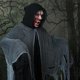 thumbnail image 3 of Guardurnaity Disfraz de Halloween de la Parca para adulto, capa de terror, disfraz de novia, fantasmas, zombi adulto con disfraz universal y Disfraces de disfraces negro, 3 of 6