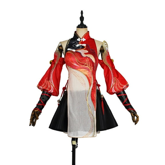 Shen Miao's Wing Chun New Year Qipao - Official Game Design Dress Set