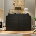 thumbnail image 5 of Baby Changing Dresser w/Power Outlet & Safety Rail, 8-Drawer Storage Organizer, Convertible Nursery Dresser with Anti-Tip Strap, 5 of 8