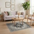 thumbnail image 3 of ODIKA Farmhouse Vintage Inspired Motif Featuring Symmetrical Desk Dining for Playroom, Bedroom, Reading Nook, Pet Friendly & Kids Safe Play, 3 of 7