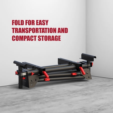 HYPER TOUGH HYPER STACK HEAVY DUTY 500-LB MITER SAW STAND, SUPPORTS 10′ BOARDS