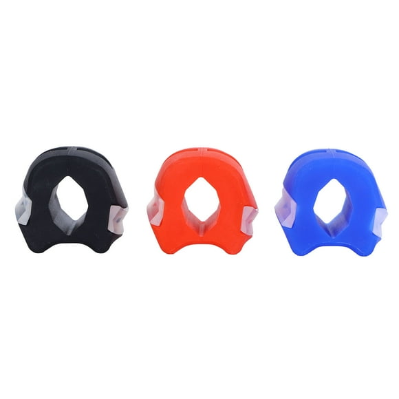 3pcs Jaw Muscle Exerciser Face Masseter Training Ball with Storage Box (Blue Red Black)