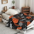 thumbnail image 6 of Fun Black and White Soccer Sports Ball Throw Blanket Soft Bed Bedding Warm Cozy Plush Flannel Fleece Blankets Gifts for Kids Boys TeensSofa Couch Bedroom Home Decor, 6 of 10