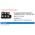 thumbnail image 2 of Air Suspension Solenoid Valve Unit - Compatible with 2013 - 2018 Ram 1500 2014 2015 2016 2017, 2 of 2