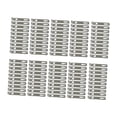 thumbnail image 4 of 100x sujetadores de gancho montados en la pared exhibición de azulejos colgando Hardware fácil de instalar ganchos K para construcción de montaje fijo Acero 9x01x19cm, 4 of 8
