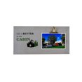 thumbnail image 1 of Gray Photo Clipper Board (Life Is Better At The Cabin) Wood Photo Frames, 1 of 1