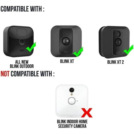 Wasserstein - Solar Panel for Blink Outdoor Camera (3-Pack) - White