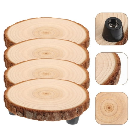 GOOHOCHY 2 Pcs Flowerpot Holder Plants Indoor Plant Display 11X11X4CM