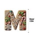 thumbnail image 3 of Seyotauo 26 Gingerbread Alphabet Letter Ornaments, Christmas A to Z Letters - Xmas Tree Hanging Ornaments for DIY Crafts, 3 of 4