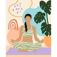 thumbnail image 2 of Warren, Annie 15x18 White Modern Wood Framed Museum Art Print Titled - Bright Energy I, 2 of 4