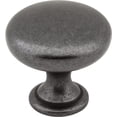 thumbnail image 5 of Elements 3910 Madison 1-3/16" Round Classic Mushroom Cabinet Knob / Drawer Knob - Grey, 5 of 8
