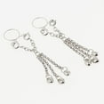 thumbnail image 3 of 1 par de anillos para pezones sin perforaciones para mujeres Anillos para pezones falsos Piercings con clip Campana de plata Yinane Nipplering no perforante, 3 of 8