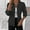 Black, variant on Front Zip Hooded Sweatshirts For Women Casual Loose Long Sleeve Solid Color Cardigan Blouse Hoodies Sweatshirt Tops With Pocket Green XL