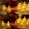 thumbnail image 2 of Paquete de 48 velas LED de cristal sin llama de Lamp SupBri, 2 of 7